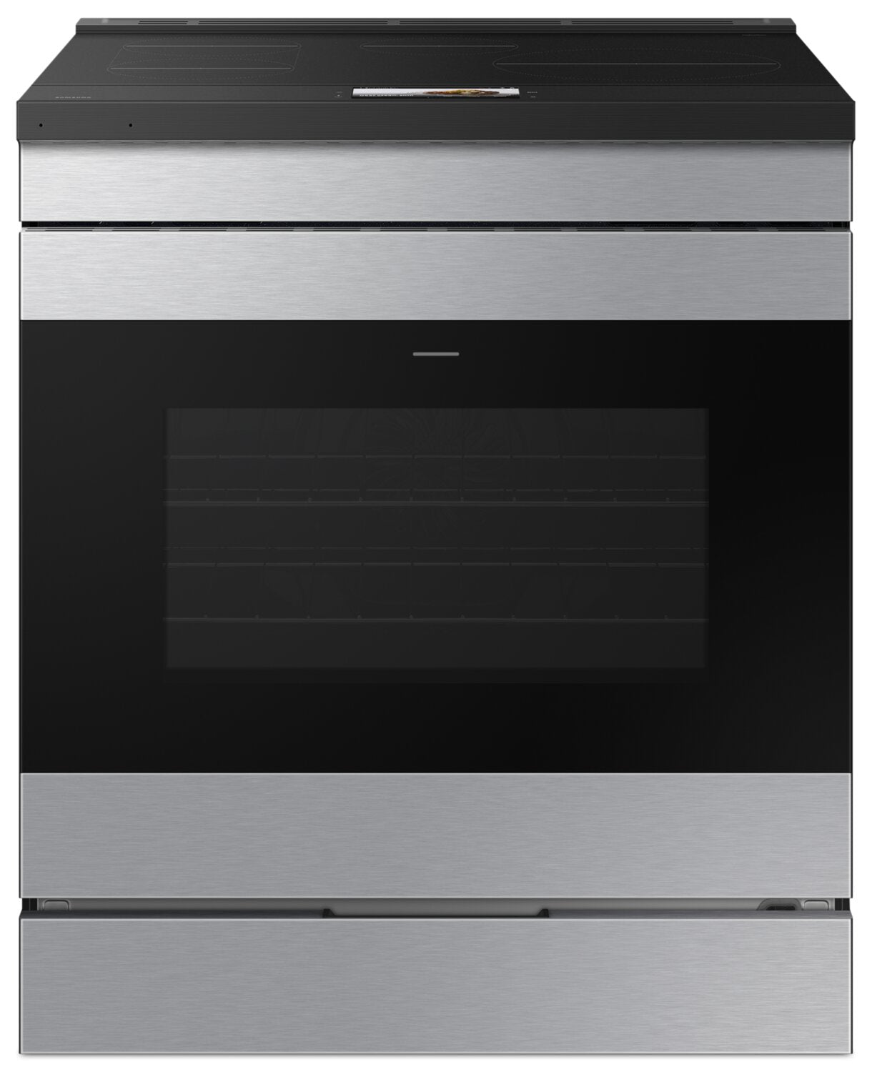 Samsung 30 Inch Slide-In Induction Range with True Convection - NSI6DG9900SRAC