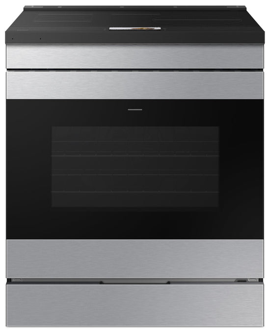 Samsung 30 Inch Slide-In Induction Range with True Convection - NSI6DG9900SRAC