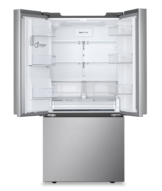 LG 33 Inch French Door Refrigerator, 24.5 cu. ft., Stainless Steel - LF25S6330S