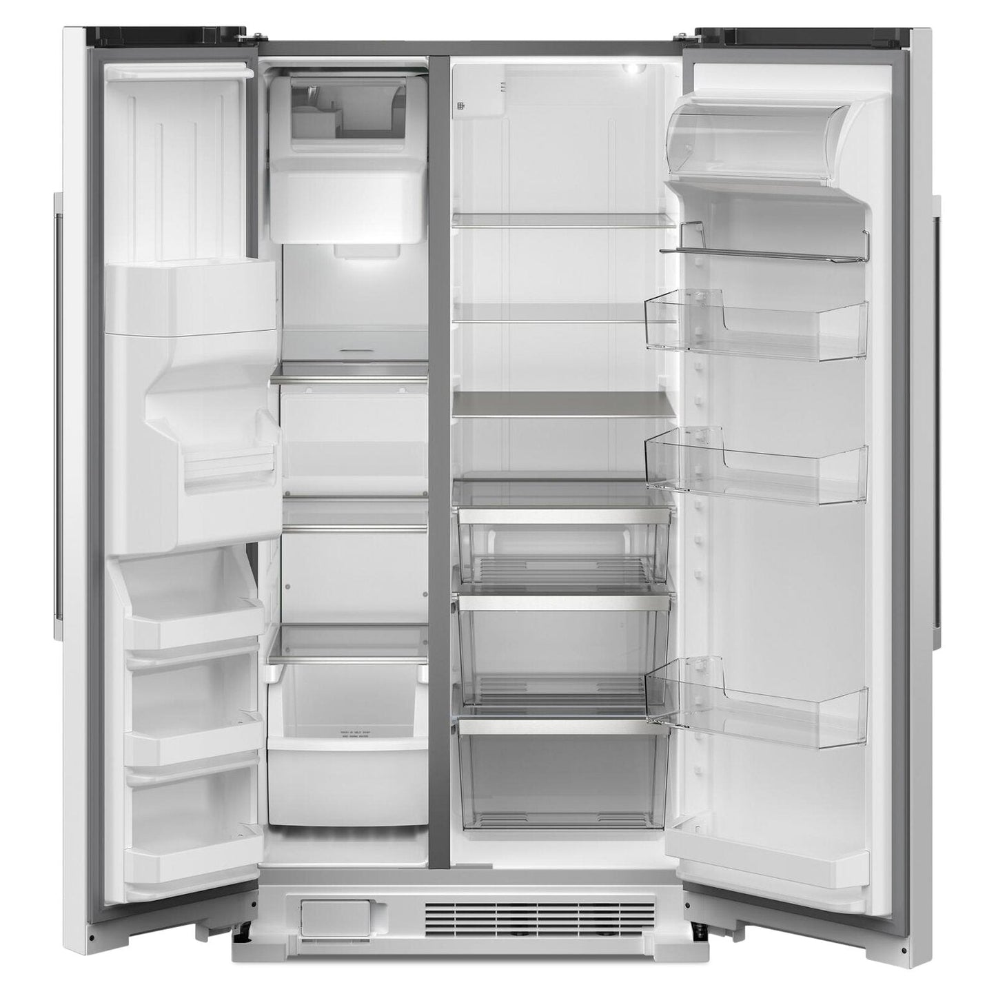 Maytag 36" 25 Cu. Ft. Side-by-Side Refrigerator - White - MRSF4036PW