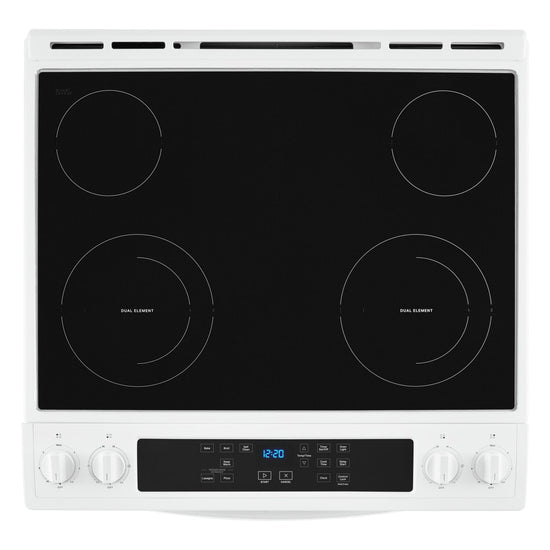 Whirlpool 4.8 Cu. Ft. Electric Range with Self-Clean, White - YWEE515S0LW