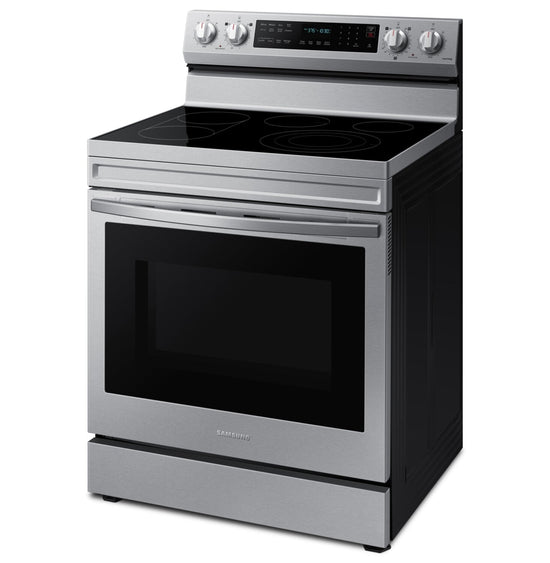 Samsung 30 Inch Freestanding Electric Range with 6.3 Cu. Ft. Capacity - NE63A6711SS/AC
