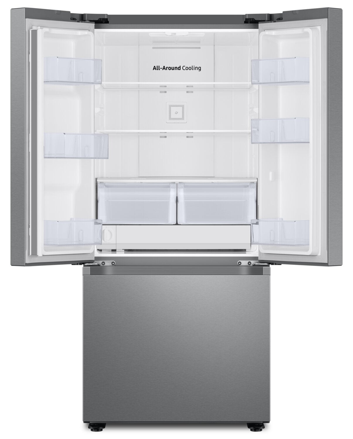 Samsung 30 Inch 22.1 Cu. Ft. French Door Refrigerator, Stainless Steel - RF22A4221SR/AA