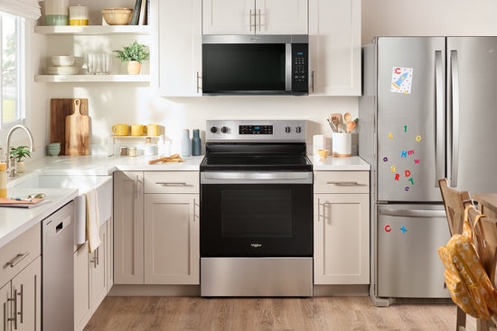 Whirlpool 30 Inch Over-the-Range Microwave with 1.7 cu. ft. Capacity, Stainless Steel - YWMMS3130RZ
