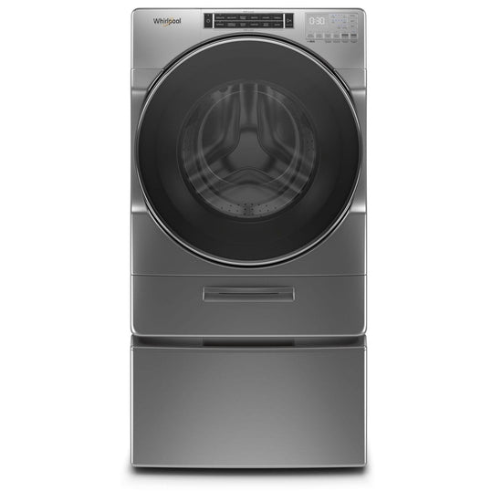Whirlpool 5.8 Cu. Ft. Front-Load High-Efficiency Washer - Chrome Shadow - WFW8620HC