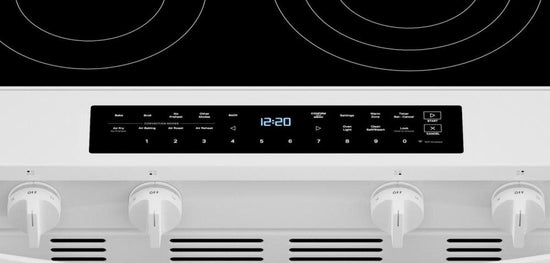 Whirlpool 5.3 Cu. Ft. Electric Range with Air Fry, White - YWSES7530RW