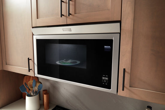 Maytag 30 Inch Over-the-Range Flush Mount Microwave with 1.1 cu. ft. Capacity, Fingerprint Resistant Stainless Steel - YMMMF6030PZ