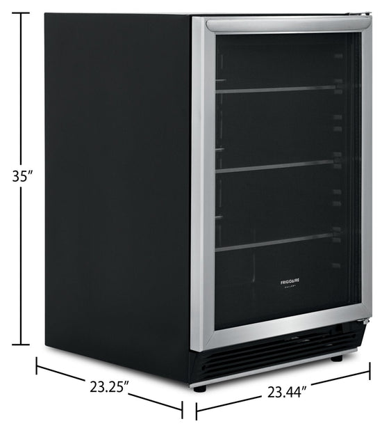 Frigidaire 24 Inch Beverage Center, Stainless Steel - FGBC5334VS