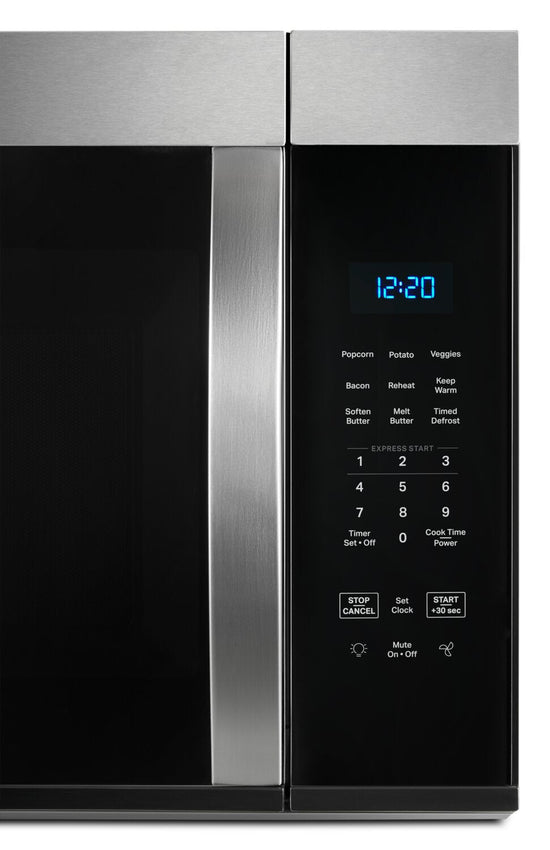Whirlpool 30 Inch Over-the-Range Microwave with 1.7 cu. ft. Capacity, Stainless Steel - YWMMS3130RZ