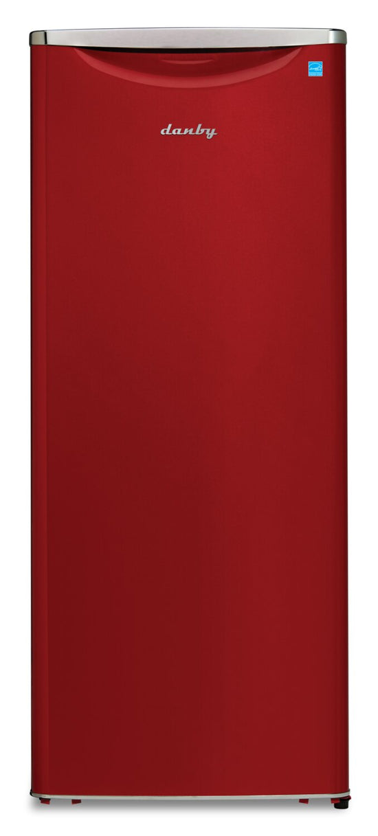 Danby 23.8 Inch 11 Cu. Ft. Single-Door Refrigerator, Red - DAR110A3LDB