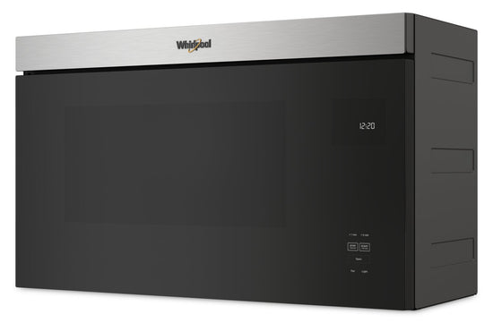 Whirlpool 30 Inch Flush Over-the-Range Microwave, 1.1 cu. ft. - YWMMF5930PZ