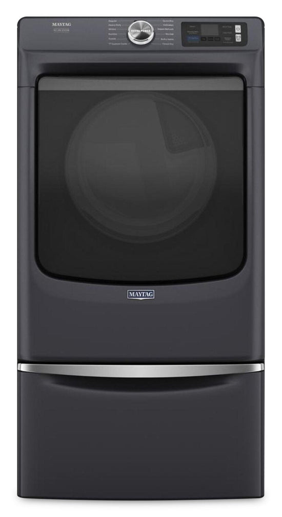 Maytag 7.4 Cu. Ft. Electric Steam Dryer, Midnight Steel - YMED7020RF