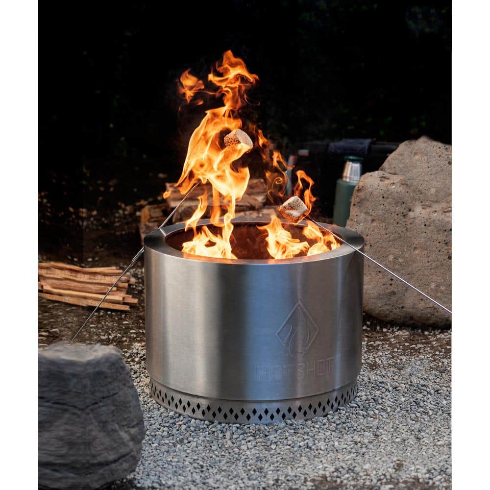 HotShot Explorer Portable Low Smoke 19.5 in. Fire Pit-EXPLORER