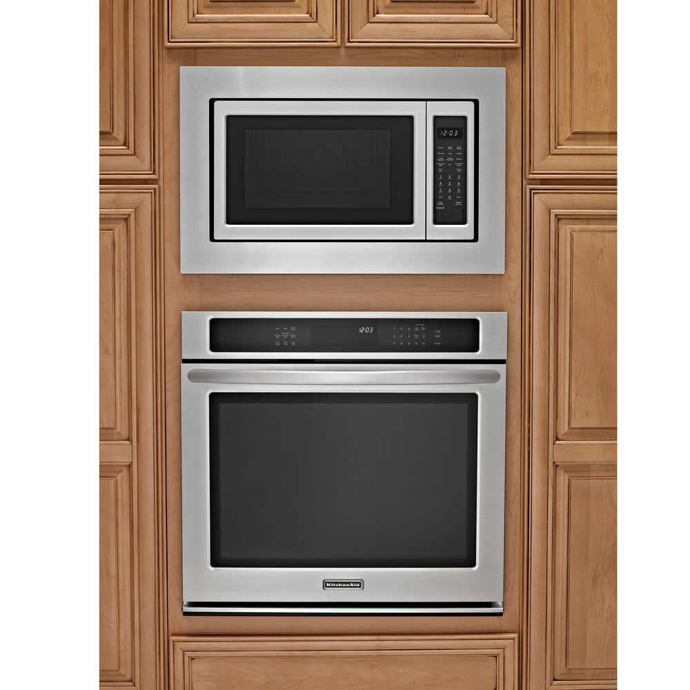 Unbranded 27 Inch Trim Kit for 2.2 Cu. Ft. Countertop Microwave Oven - MKC2157AS