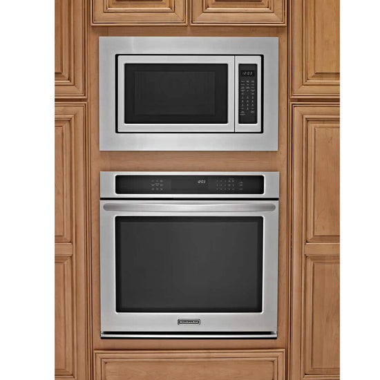 Whirlpool 27 Inch Trim Kit for 2.2 Cu. Ft. Countertop Microwave Oven - MKC2157AS