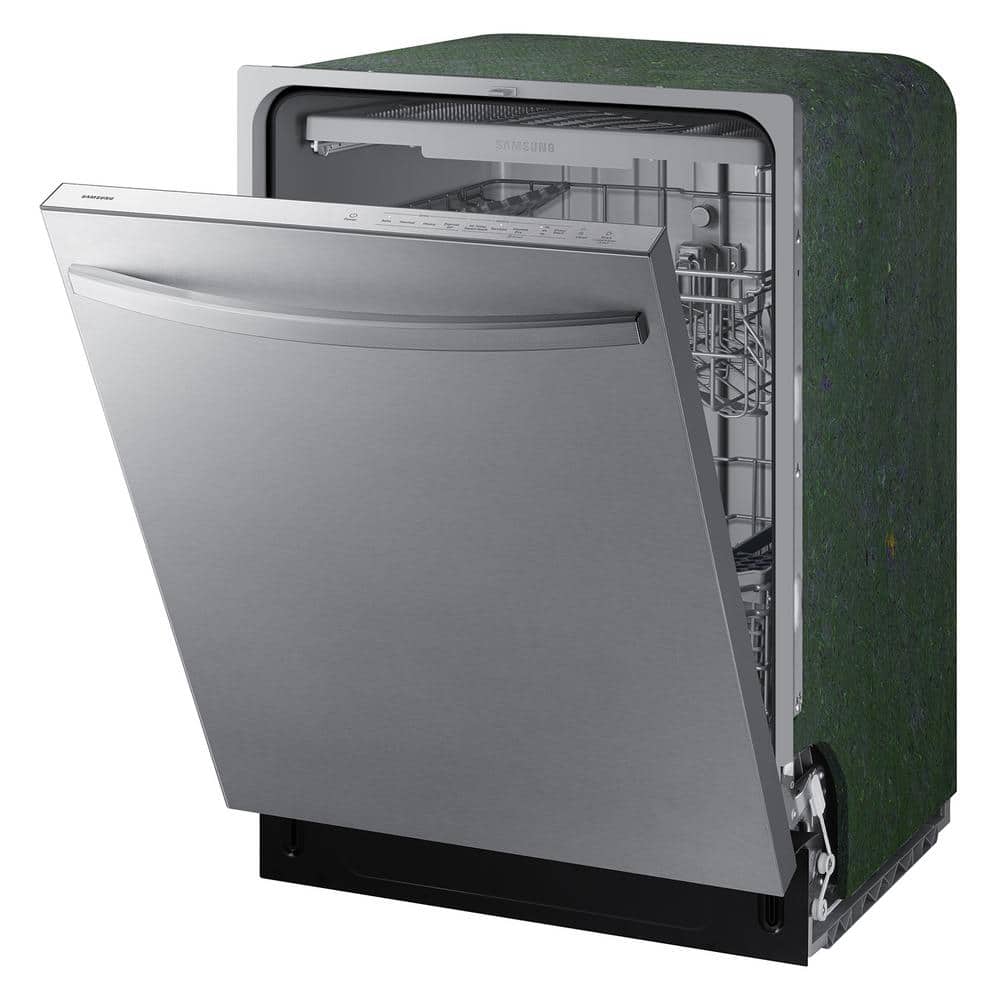 Samsung Fingerprint Resistant Dishwasher with 3rd Rack, Stainless Steel - DW80CG4051SR