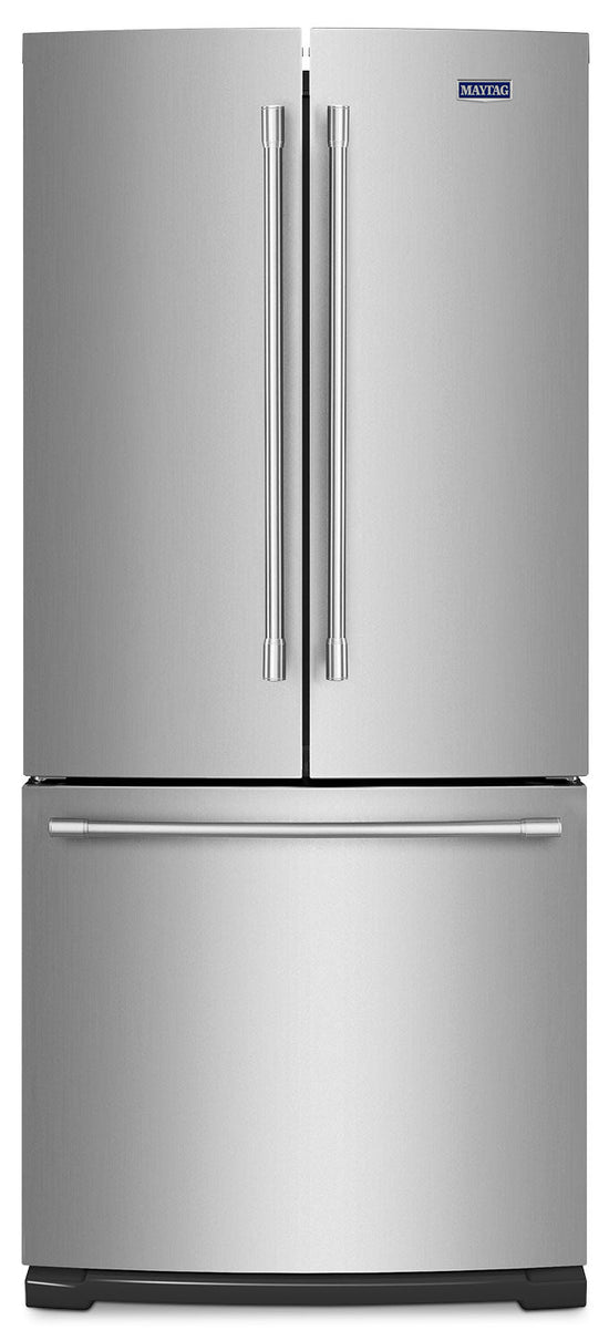 Maytag 30 Inch French Door Refrigerator, Fingerprint Resistant Stainless Steel - MFB2055FRZ