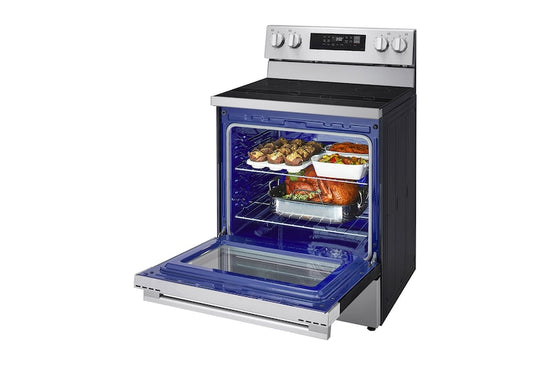 LG 30 Inch Freestanding Electric Range with 6.3 cu. ft., True Convection & Air Fry - LREN6321CE