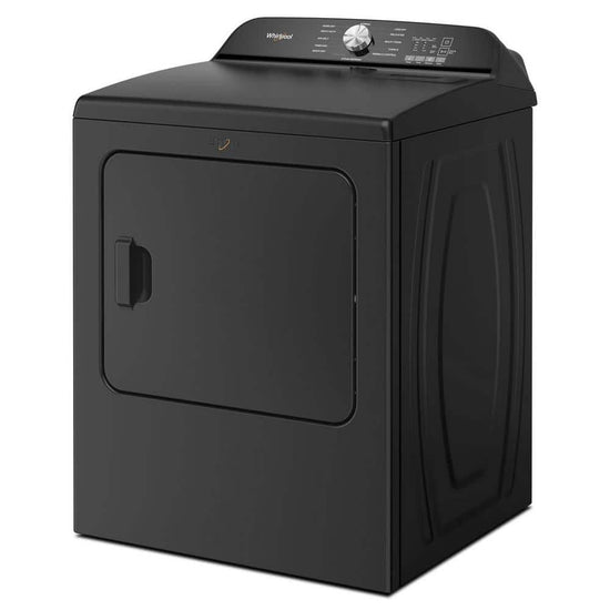 Whirlpool 7.0 cu. ft. Top Load Electric Dryer, Volcano Black - YWED6150PB