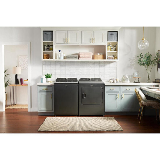 Whirlpool 5.2 - 5.3 cu. ft. Top Load Washer, Volcano Black - WTW6157PB