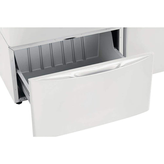 Electrolux 15 Inch Laundry Pedestal with Storage Drawer, White - EPWD257UIW