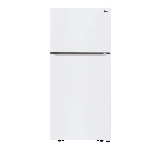 LG 30 Inch Top Freezer Refrigerator, White - LTCS20020W