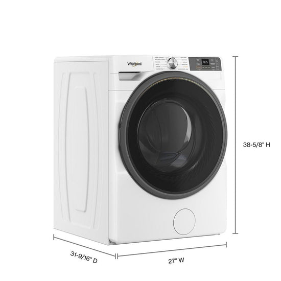 Whirlpool 5.2 cu. ft. Front Load Washer with FreshFlow Vent System, White - WFW5720RW