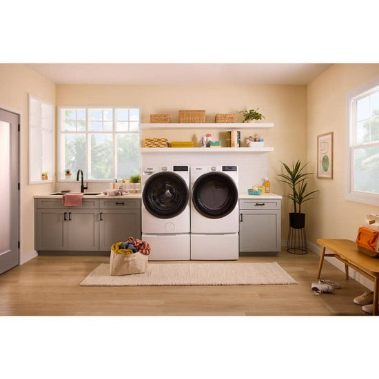 Whirlpool 27 Inch Smart Front Load Washer with 4.5 cu. ft. Capacity, White - WFW5720RW