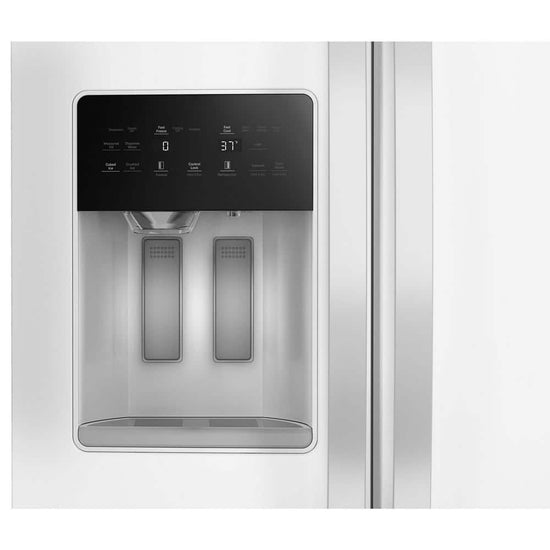 Whirlpool 36 Inch Side-by-Side Refrigerator, White - WRSF5536RW