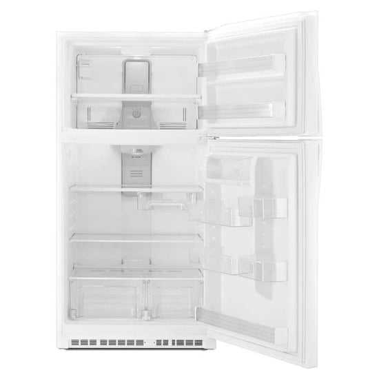 Whirlpool 33 Inch Top Freezer Refrigerator, 21.3 cu. ft., White - WRT541SZDW