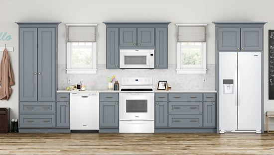 Whirlpool 36 Inch Side-by-Side Refrigerator, White - WRS315SNHW