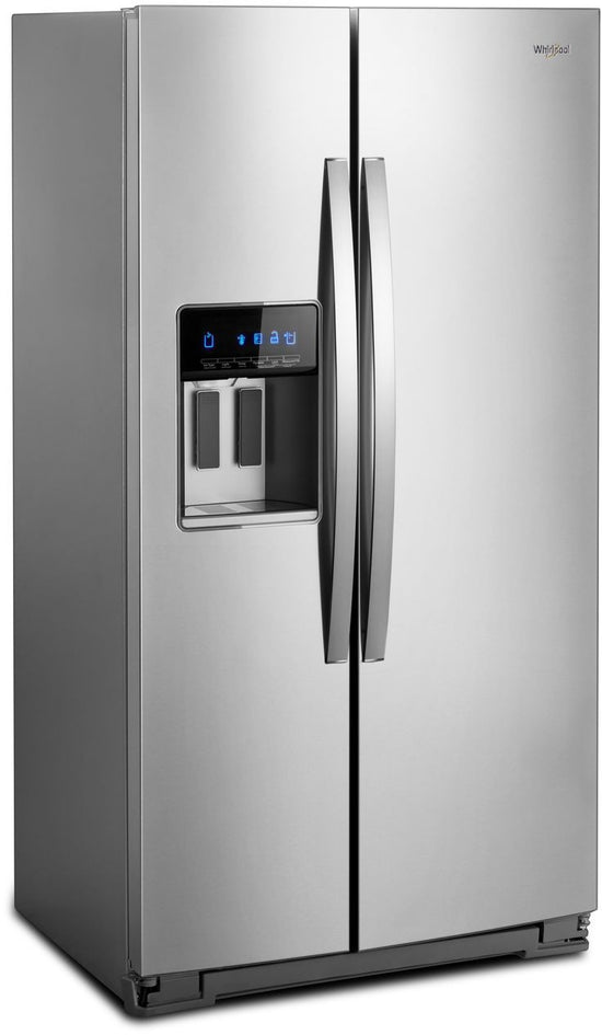 Whirlpool 36 Inch Counter-Depth Side-by-Side Refrigerator with 20.6 Cu. Ft. Capacity - WRS571CIHZ
