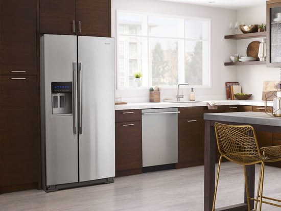 Whirlpool 36 Inch Counter Depth Side-by-Side Refrigerator, 20.59 Cu. Ft., Fingerprint Resistant Stainless Steel - WRSA71CIHZ
