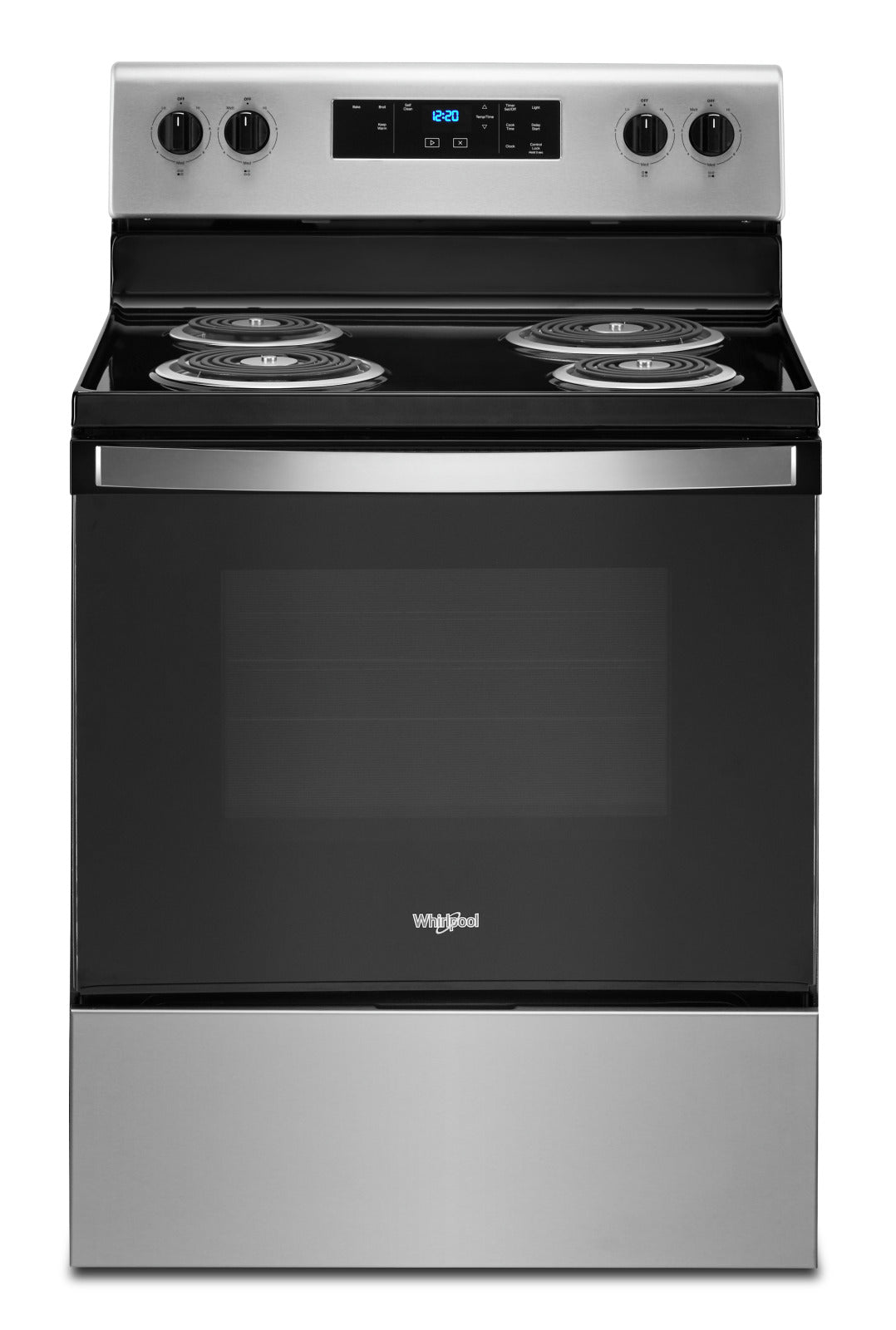 Whirlpool 4.8 Cu. Ft. Electric Range with Self-Clean in Stainless Steel - YWFC315S0JS