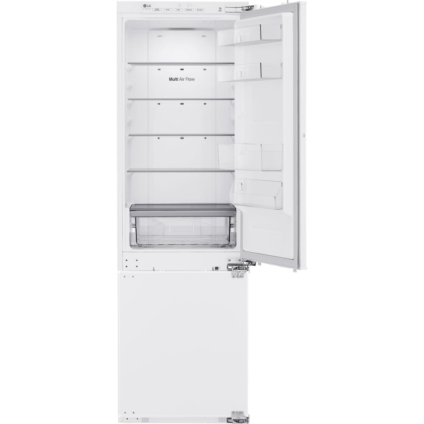 LG 24 Inch Slim Refrigerator with LED Lighting - LSBNC102