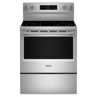 Maytag 30 Inch Electric Range with 5.3 cu. ft. Capacity, Stainless Steel - YMFES6030RZ