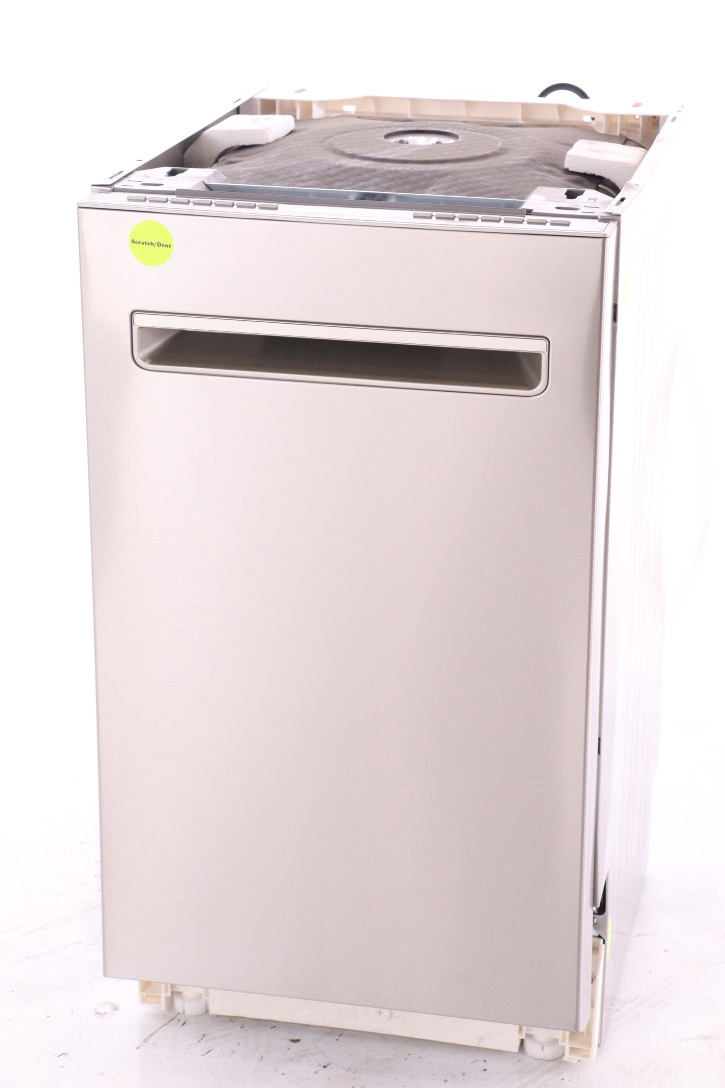 DANBY 18 IN. EUROPEAN MADE STAINLESS STEEL TOP CONTROL DISHWASHER - DDW1832ESS - REFURBISHED (SEE FEATURES)