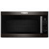KitchenAid Over-the-Range Microwave Hood Combo, Black Stainless - YKMHS120EBS