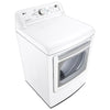 LG 7.3 Cu. Ft. Vented Electric Dryer, White - DLE7150W