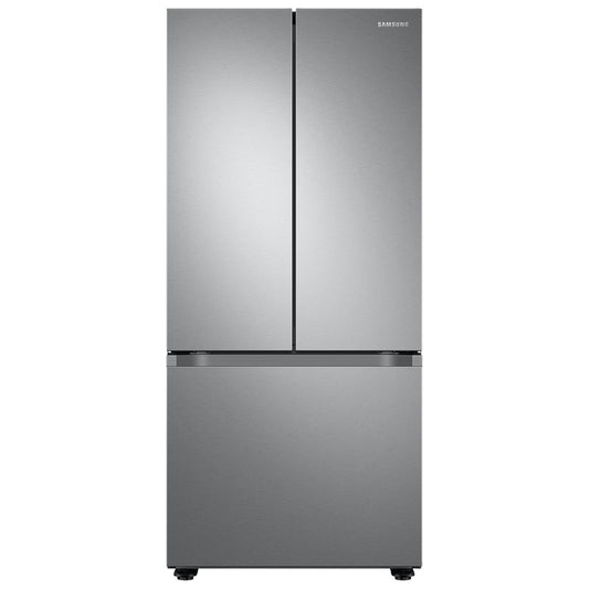Samsung 30 Inch French Door Refrigerator with 22.1 Cu. Ft. Capacity, Stainless Steel - RF22A4111SR/AA