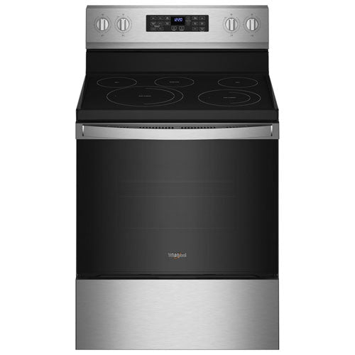 Whirlpool 5.3 Cu. Ft. Electric Range with Air Fry and Self-Clean - SS