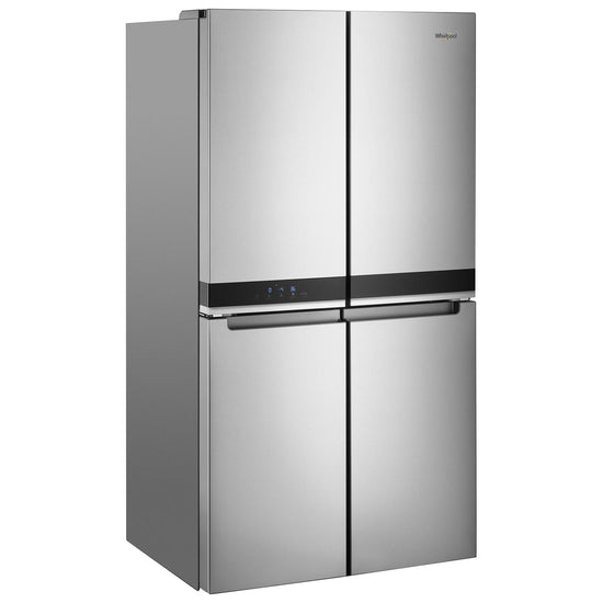 Whirlpool 36 Inch Counter-Depth 4-Door Refrigerator, Stainless Steel - WRQA59CNKZ