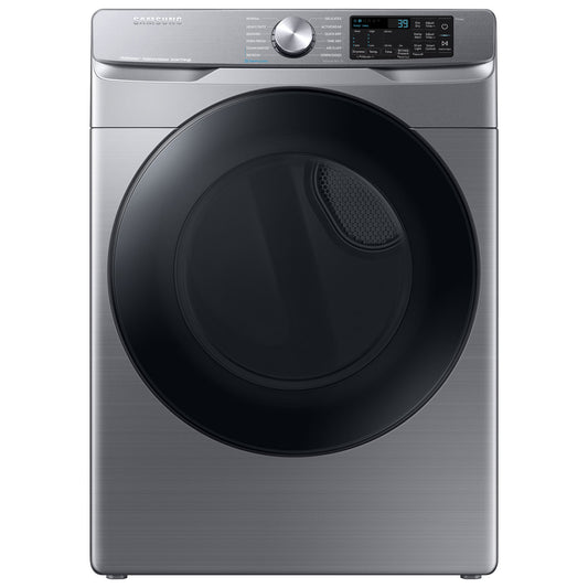 Samsung 7.5 Cu. Ft. Electric Steam Dryer, Platinum - DVE45B6305P/AC