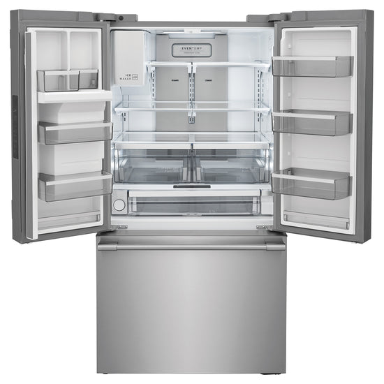 Frigidaire Professional 36-inch 27.8 cu. ft. Standard Depth French Door Refrigerator in Stainless Steel - PRFS2883AF