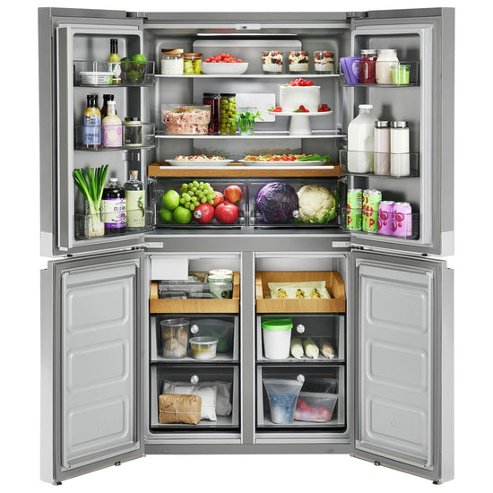 KitchenAid 36 Inch Counter-Depth French Door Refrigerator, 19.4 Cu. Ft. - KRQC506MPS