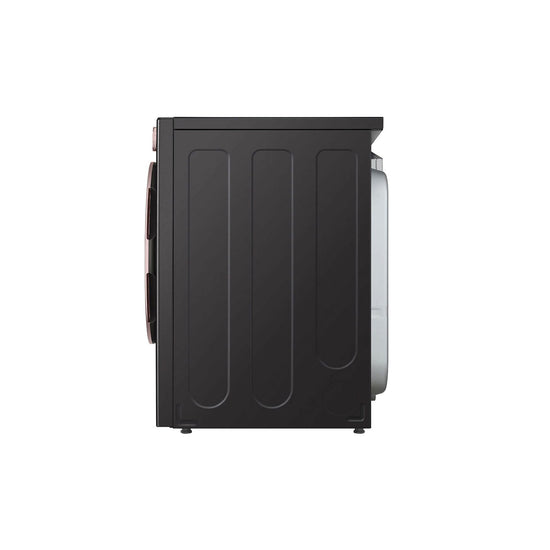 LG 7.4 cu. ft. Vented Stackable SMART Electric Dryer, Black Steel - DLEX6500B