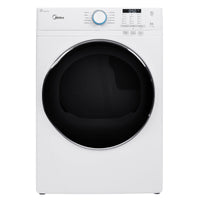 Midea 8.0 cu. ft. White Electric Dryer with Stacking Kit - MLE52N5AWW