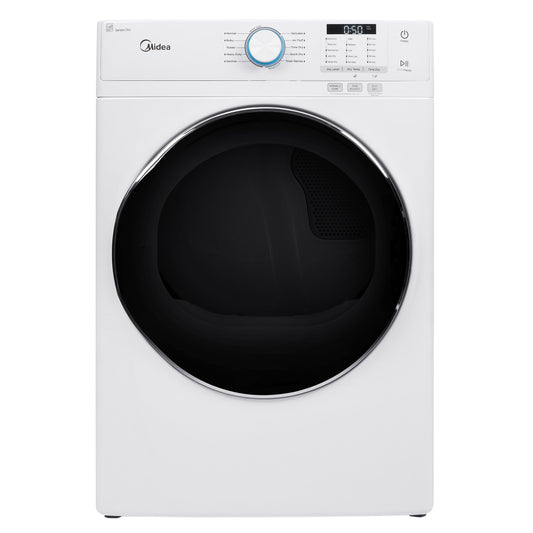 Midea 8.0 cu ft Electric Dryer, White - MLE52N5AWW