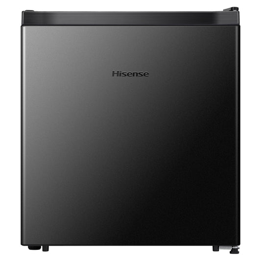 Hisense 1.6 cu ft. Black Compact Fridge with Reversible Door - RC16C1GBE