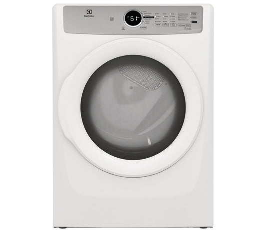 ELECTROLUX 8.0 CU FT. WHITE ELECTRIC FRONT LOAD DRYER - ELFE733CAW